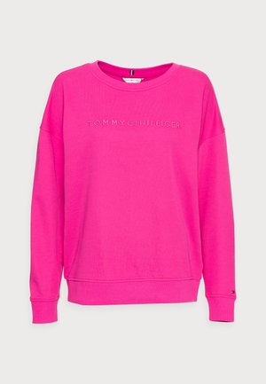 OVERSIZED TONAL OPEN - Sweatshirt - pink