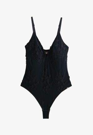 Lipsy, REGULAR FIT - PLUNGE BODYSUIT . - Body - black