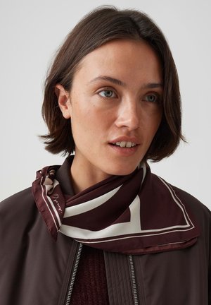 OPUS, FLOWING GRAPHIC STYLE - Foulard - cherry jam