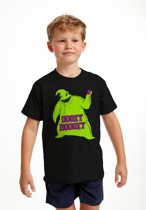 Henry Tiger, THE NIGHTMARE BEFORE CHRISTMAS 93 BOOGEY - Print T-shirt - black