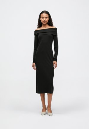 OFF SHOULDER MIDI - Jerseykjole - black