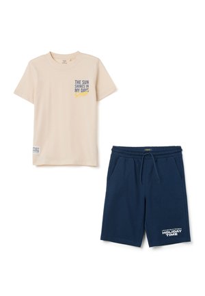 OVS SET REGULAR FIT - Shorts - light beige