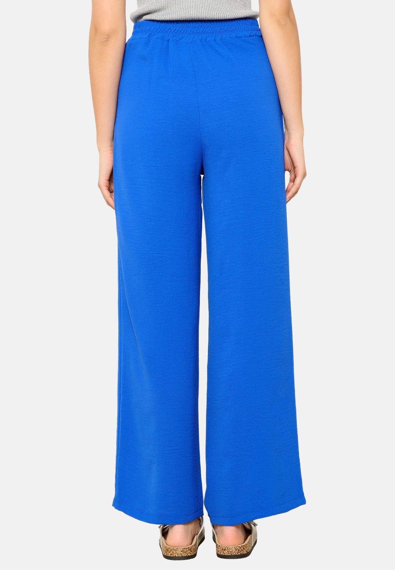 パンツ Blue Version Wide Leg Pants LolaLiza WIDE LEG - Trousers - electric blue/blue - Zalando
