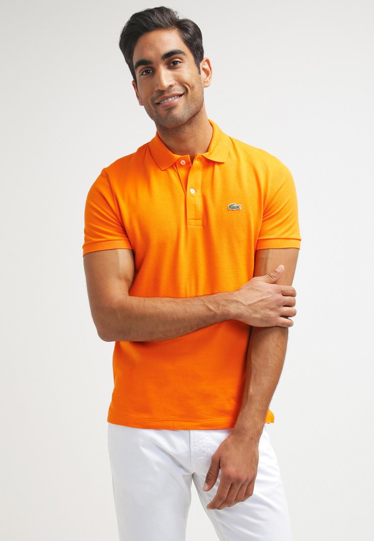 polo lacoste arancione