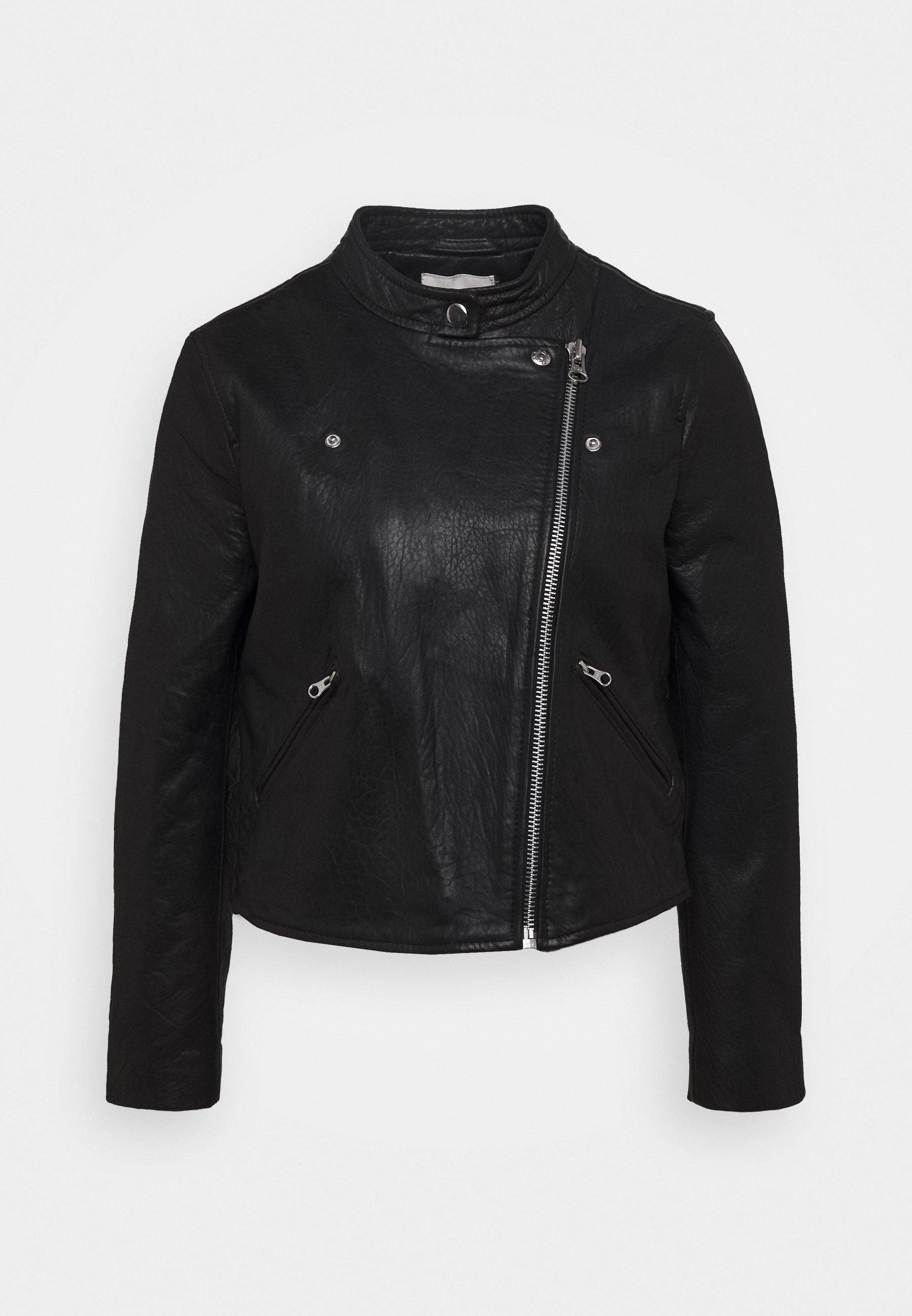 OBJSOPHIE BONITA JACKET Leren jas black OBJSOPHIE BONITA JACKET Leren jas black