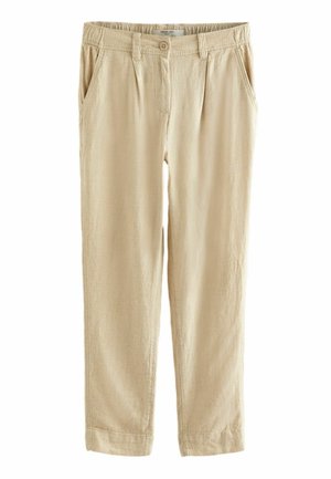 REGULAR FIT - Pantaloni - natural