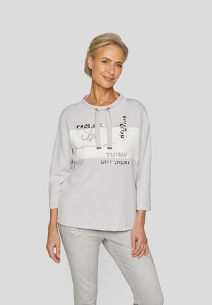Rabe, Long sleeved top - perlgrau