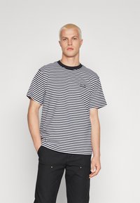 Obey Clothing ESTABLISHED WORKS EYES - Apdrukāts T-krekls - black multi
