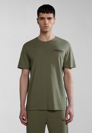 KASBA T - T-shirt - bas - green lichen