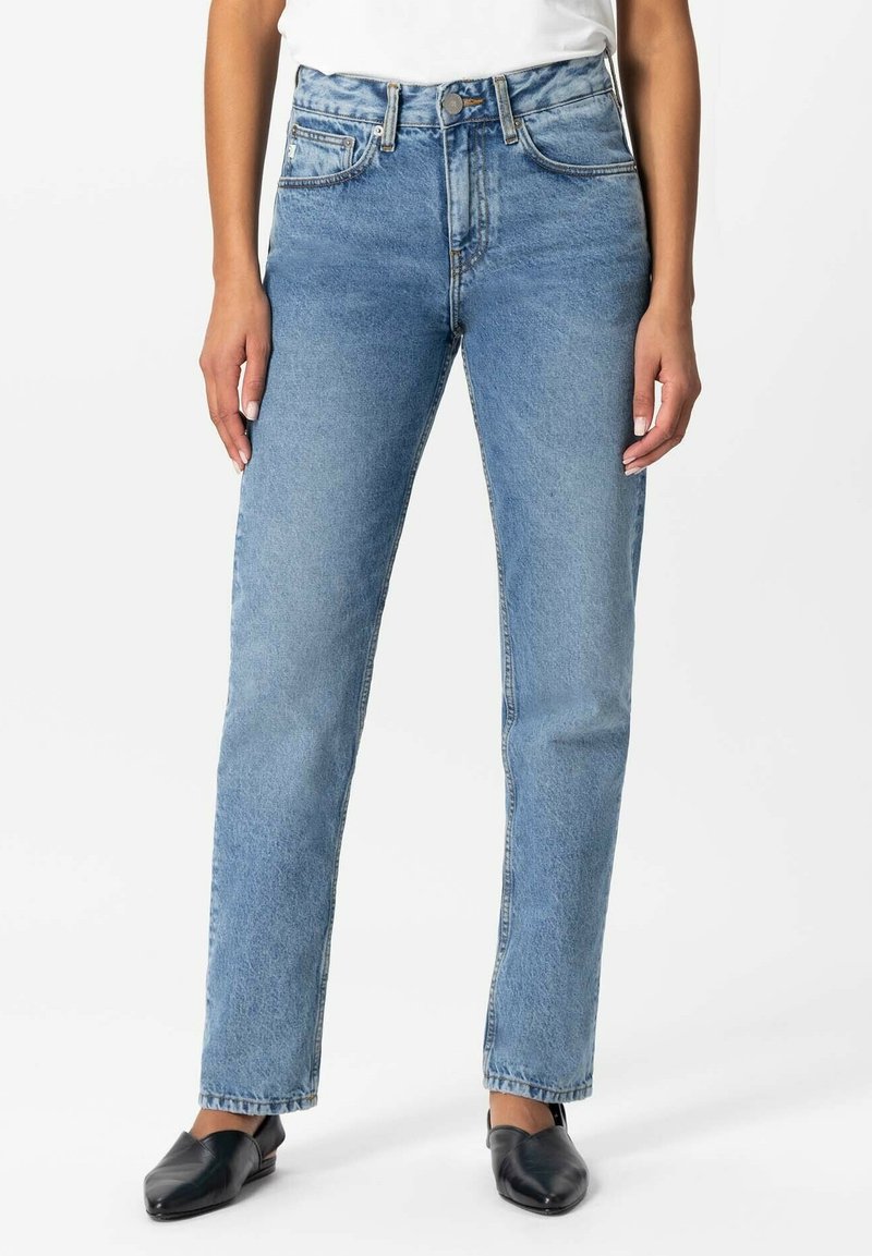 MUD Jeans EASY GO - Jeans Tapered Fit - stone vintage/blue denim ...