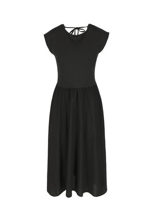 LolaLiza, FLUID MIDI DRESS FLUID MIDI DRESS - Day dress - black