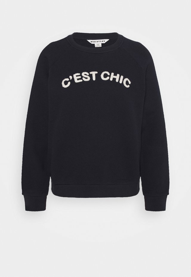 ET VOILA LOGO - Sweatshirt - navy