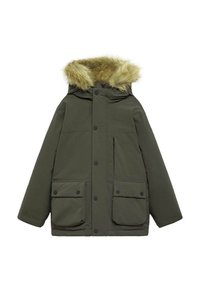Mango Kids Zimska jakna - green