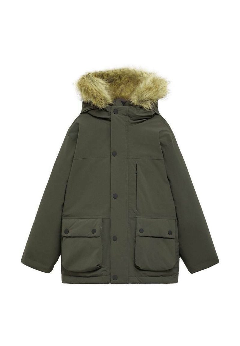 Mango Kids Zimska jakna - green