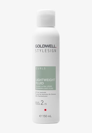 Goldwell Stylesign Curls Lightweight Fluid Haarproduktflasche, 150 ml, Haltstufe 2 für alle Haartypen.