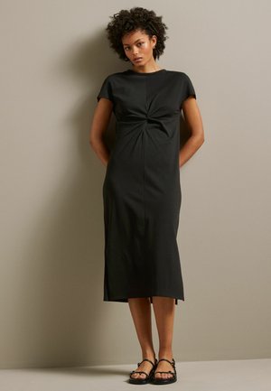 Next 2 PACK REGULAR FIT - Džersejové šaty - black navy