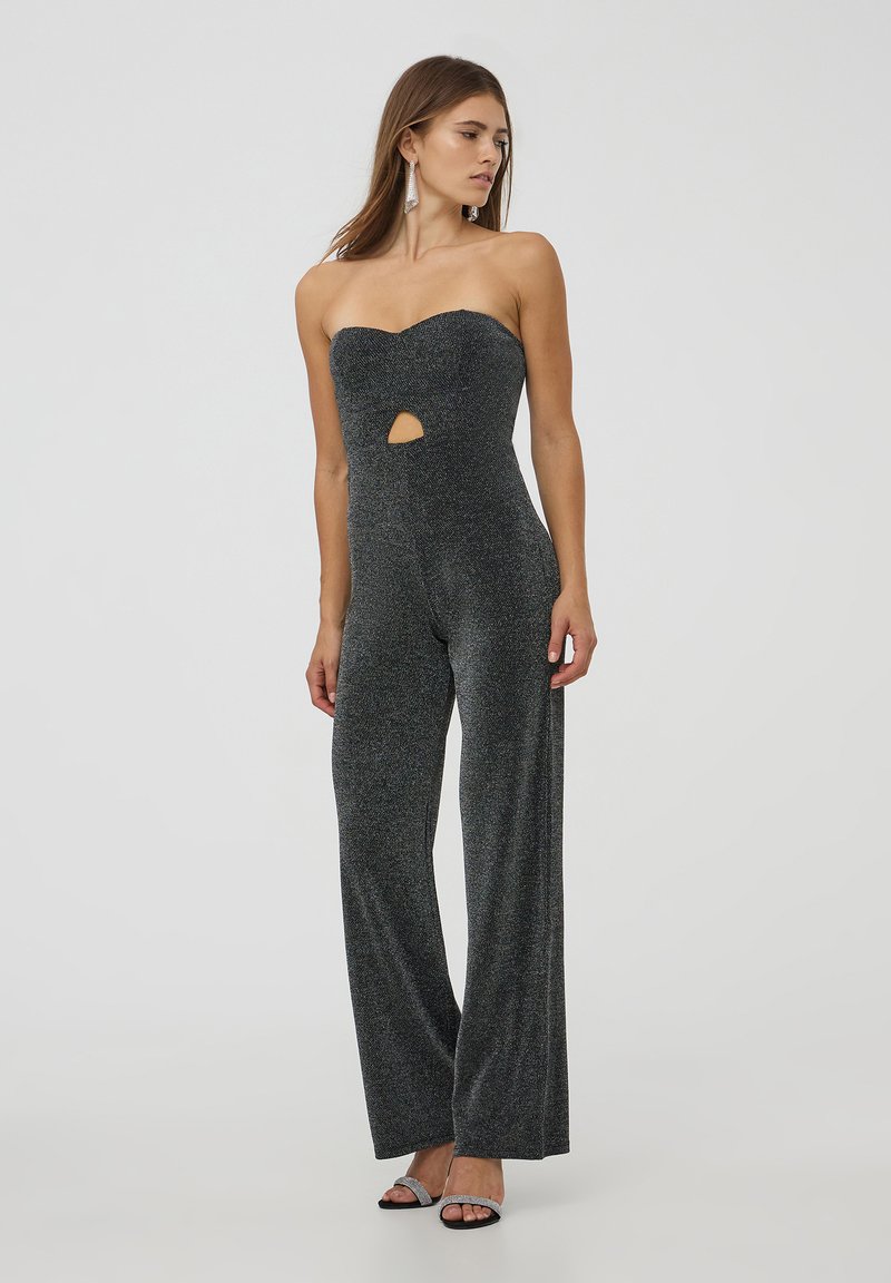Terranova CON COPPE - Tuta jumpsuit - argento