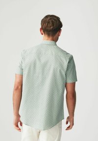 Next SHIRT - Majica - green geometric print