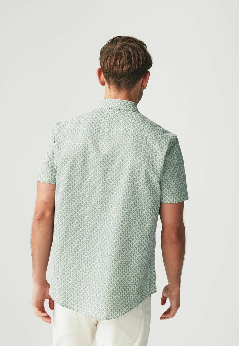 Next SHIRT - Majica - green geometric print