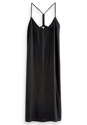 MIDI SLIP PETITE - Rochie de zi - black