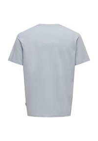 Only & Sons Print T-shirt - weiß hellblau
