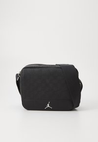 JAM MONOGRAM MINI MESSENGER BAG - Bandolera - off noir