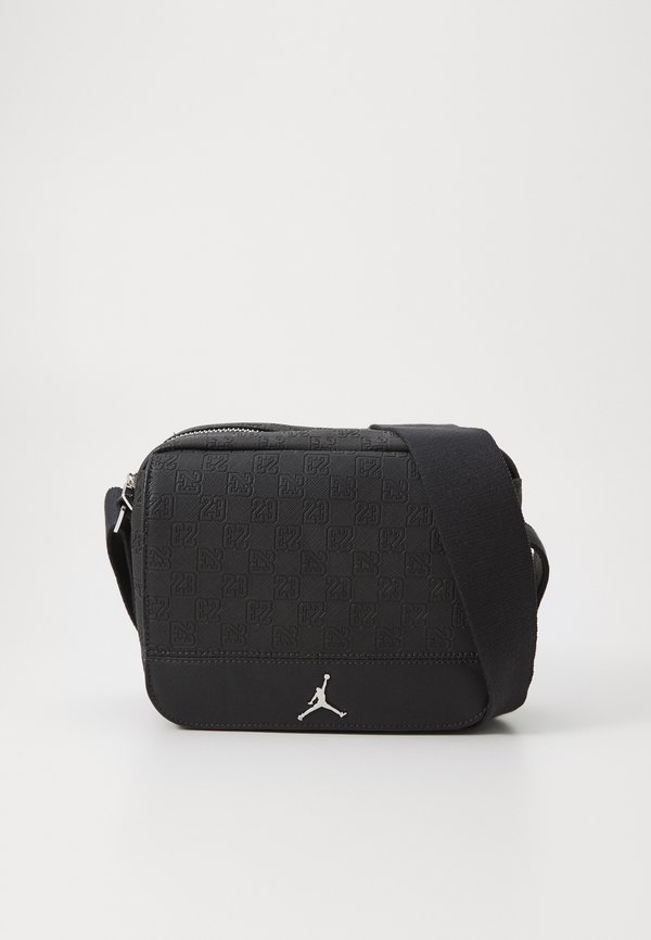 JAM MONOGRAM MINI MESSENGER BAG - Umhängetasche - off noir