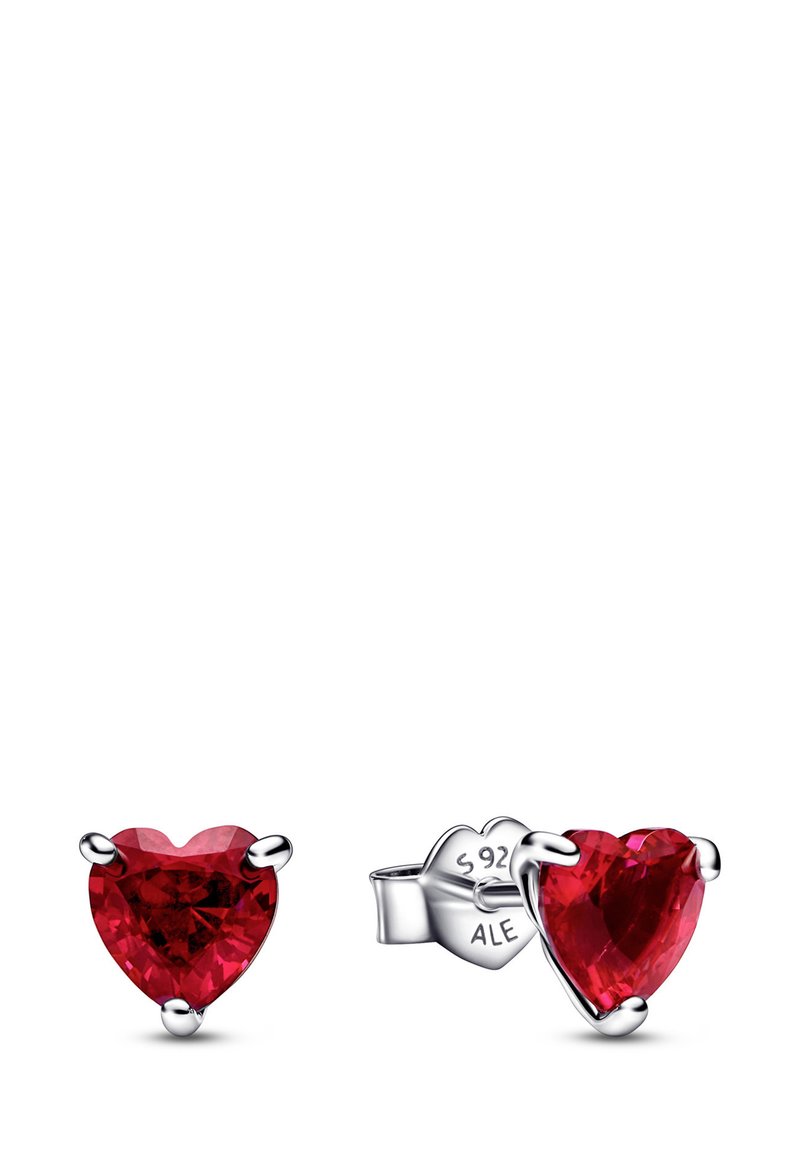 Orecchini Panda Rosso In Argento Sterling 925: Gioiello Originale Per Ragazze - 2