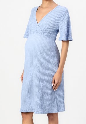 Jerseykleid - light blue
