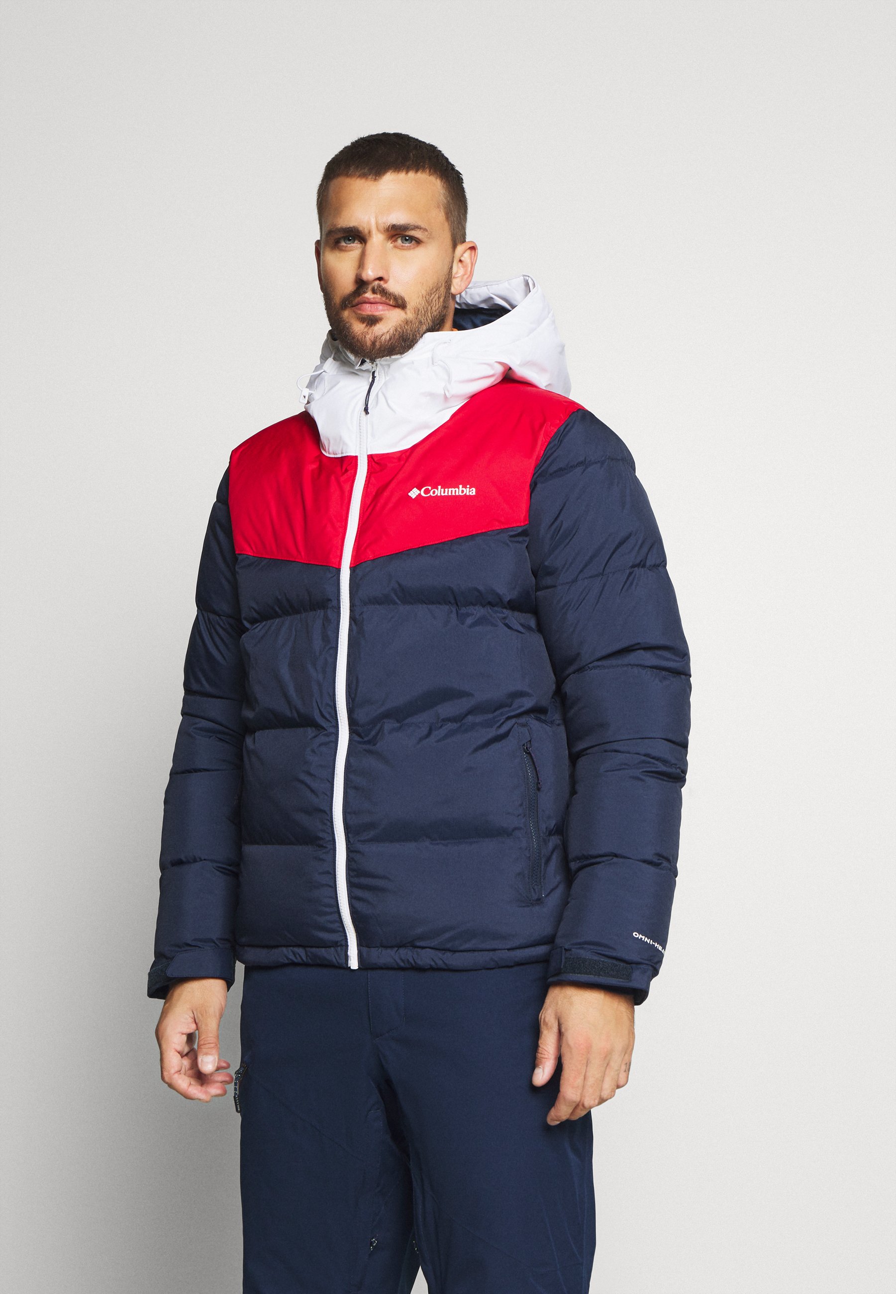 columbia white ski jacket