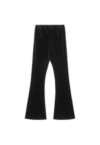 ZANNI FLARE TROUSER - Stoffhose - velvet black