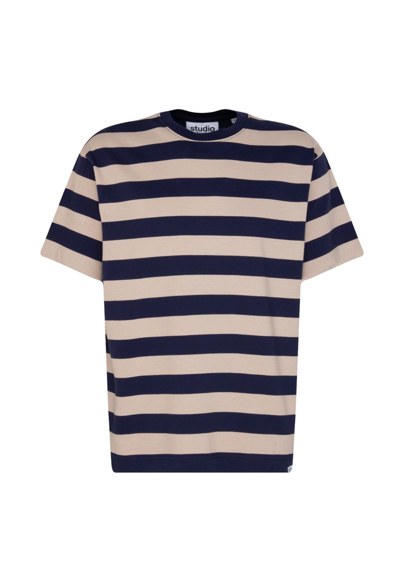 Studio Seidensticker T-shirt print lichtbruin Studio Seidensticker T-shirt print lichtbruin