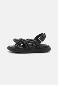 TELVA - Sandales à plateforme - black