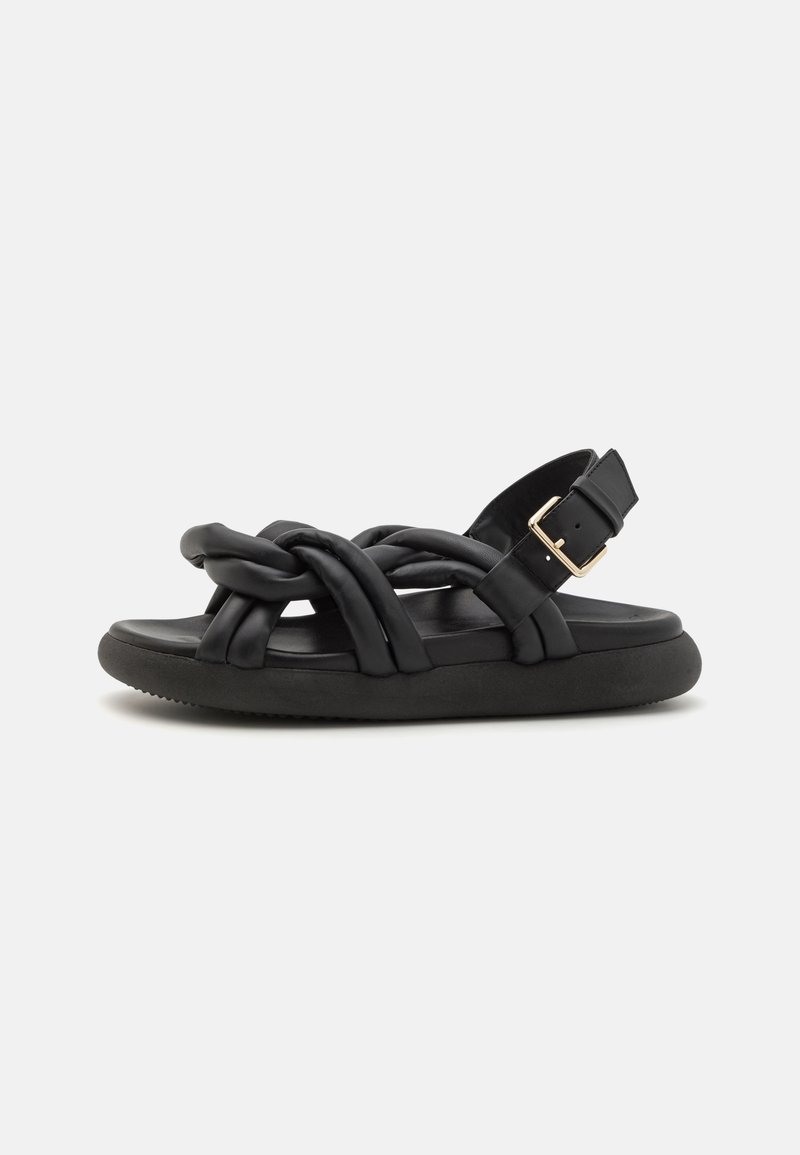 Souliers Martinez - TELVA - Sandales à plateforme - black, Agrandir