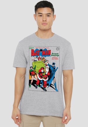 Cotton Soul, DC COVER NO. 27 - Print T-shirt - mottled light grey