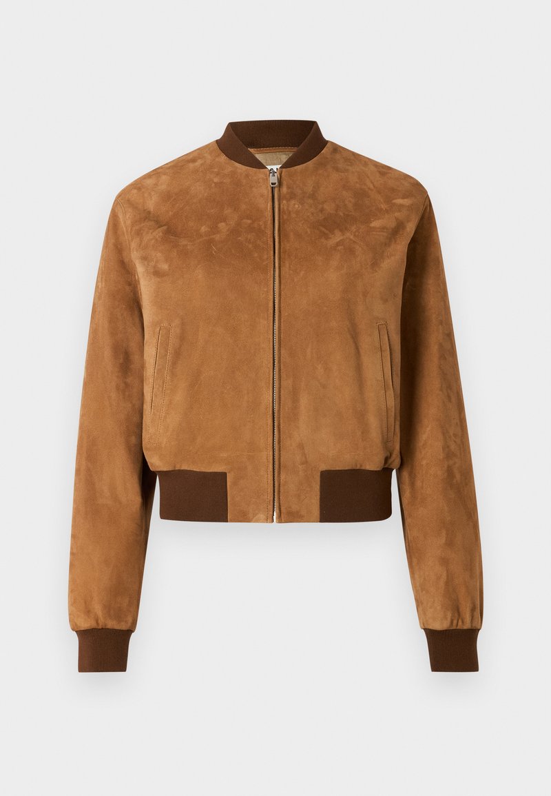 Bally Leren jas cognac Bally Leren jas cognac