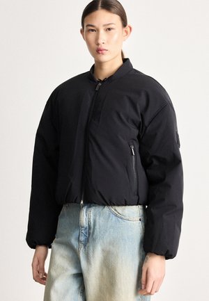 MATTE STYLE JACKET - Bomberjacka - black