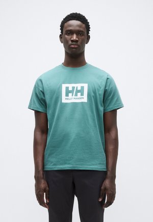 Camiseta estampada - opal green