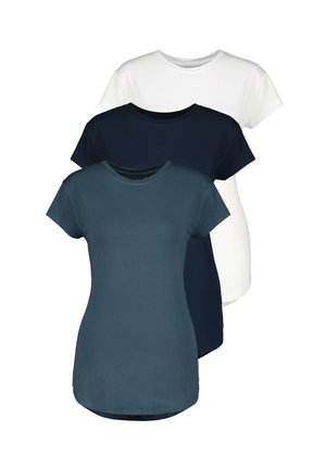 alife & kickin 3 PACK - T-Shirt basic - nightblue