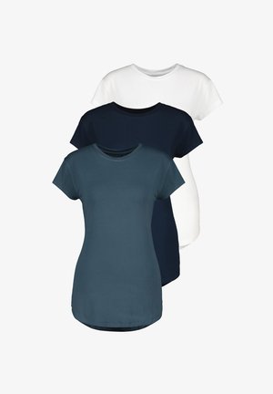 alife & kickin 3 PACK - T-Shirt basic - nightblue