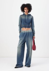 Diesel ZENIA - Spodnji deli trenirk - blue denim