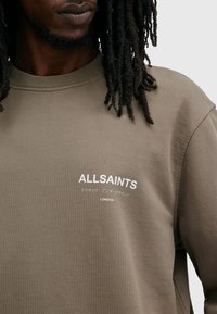 AllSaints UNDERGROUND CREW - Melegítőfelső - brown