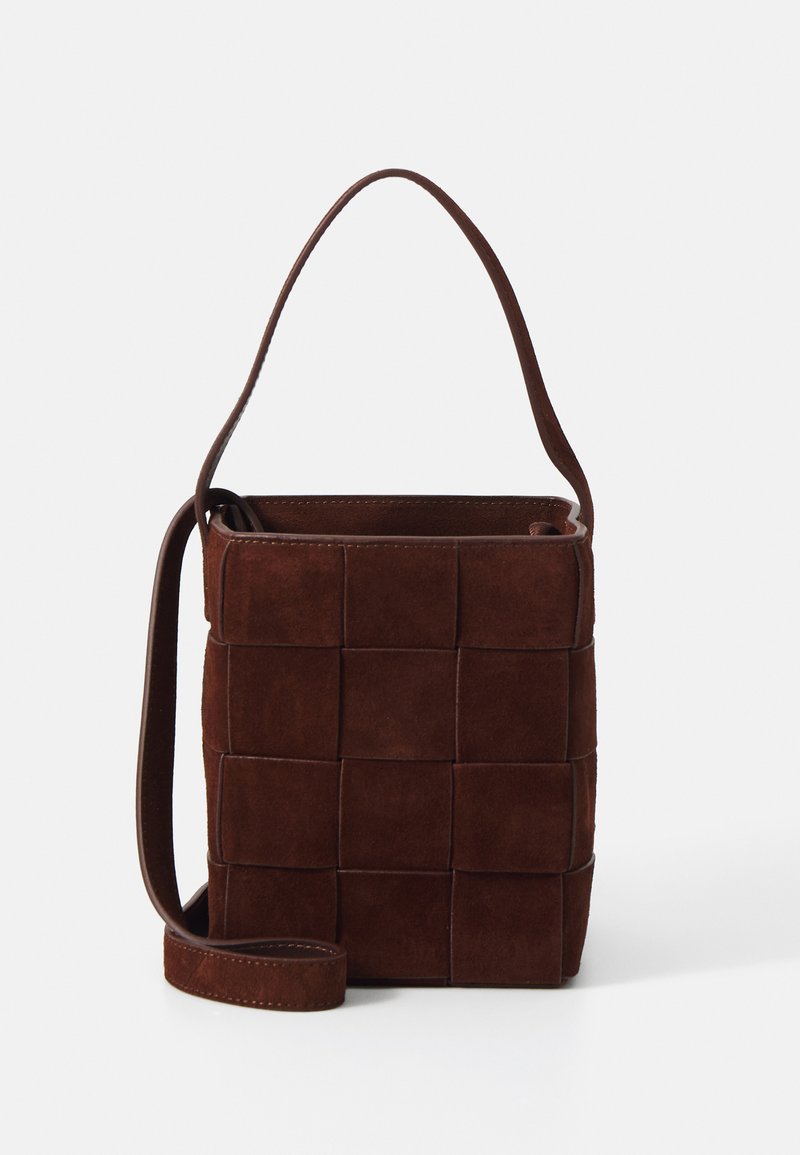 Loeffler Randall LAITH WIDE HANDLE - Torbica - espresso