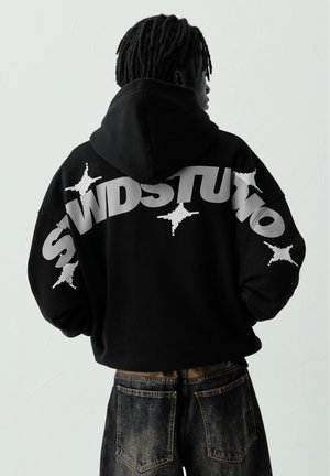STWD STUDIO - Kapucnis pulóver - black