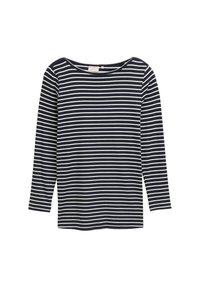 Niet geselecteerd, navy offwhite tee stripe