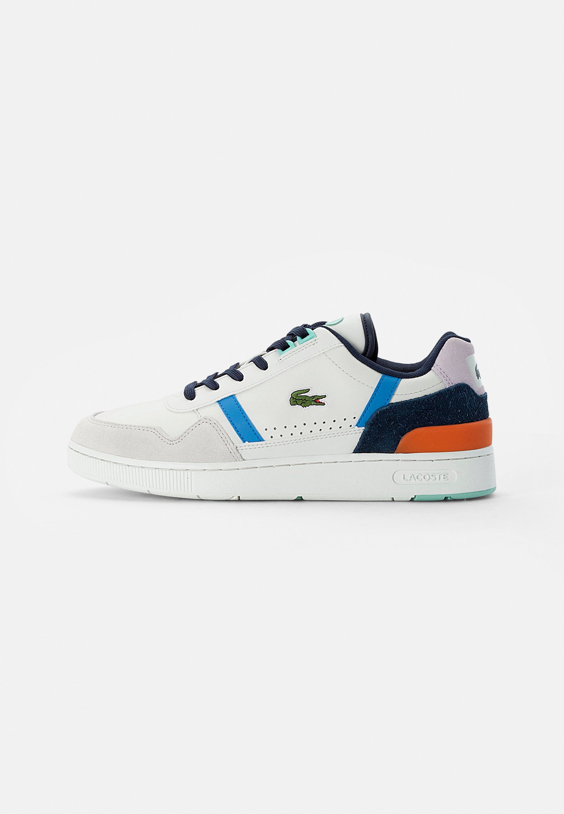 Lacoste T-CLIP - Sneakers basse - off white/blue/bianco - Zalando.it
