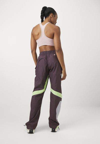 adidas by Stella McCartney ASMC TP - Pantaloni de trening - mineral red/pulse lime