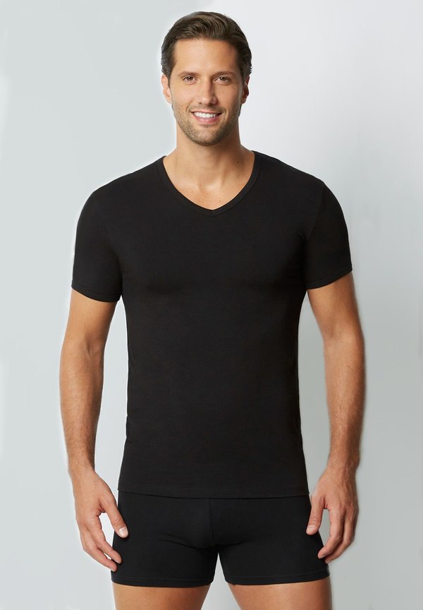 NEW SIMPLY - Unterhemd/-shirt - nero