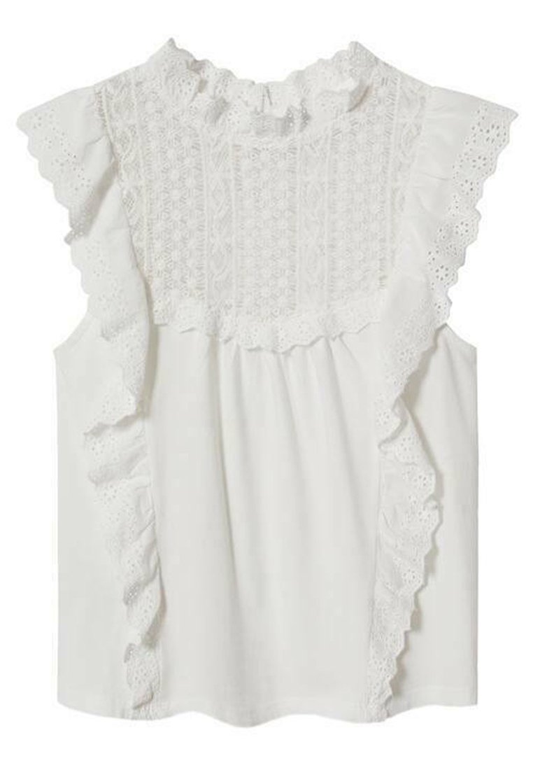 Mango Blouse wit