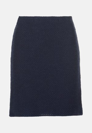 A-snit nederdel - blu colore